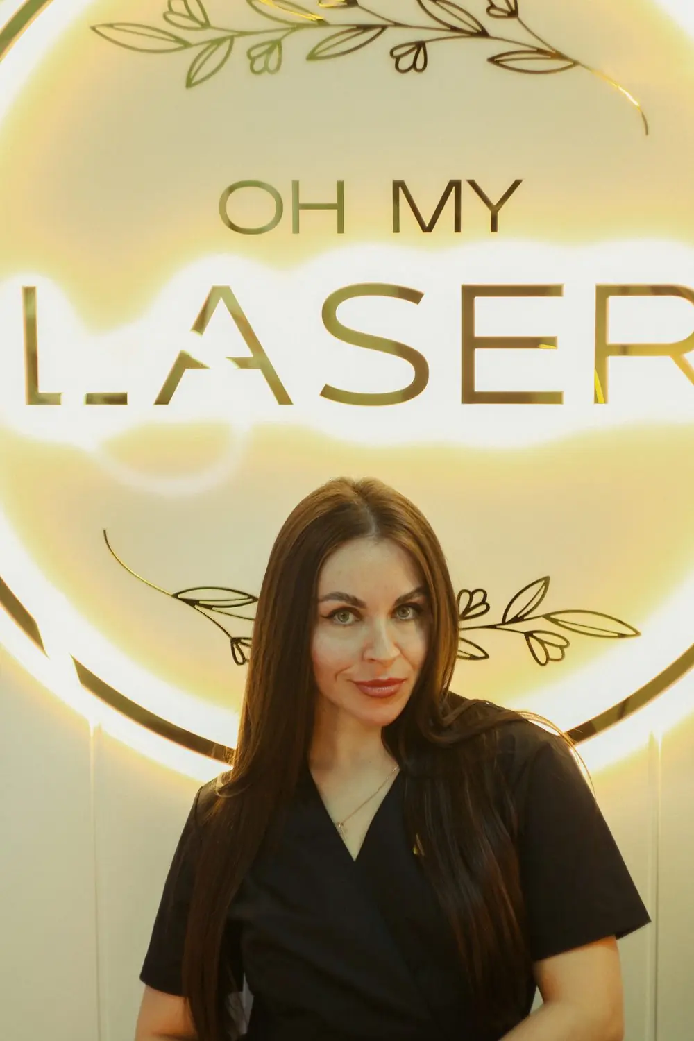 Неля у студії OH MY LASER